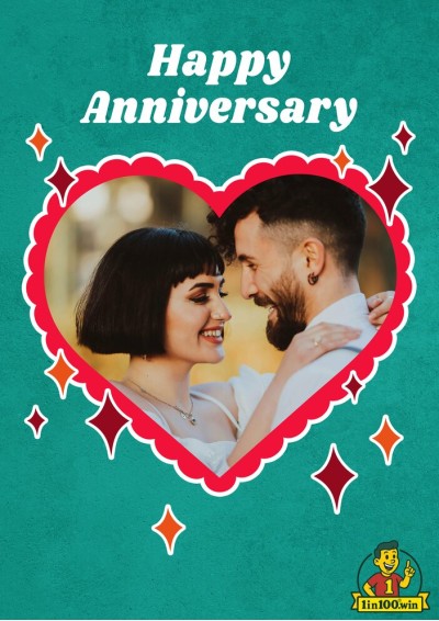 Anniversary Heart Photo