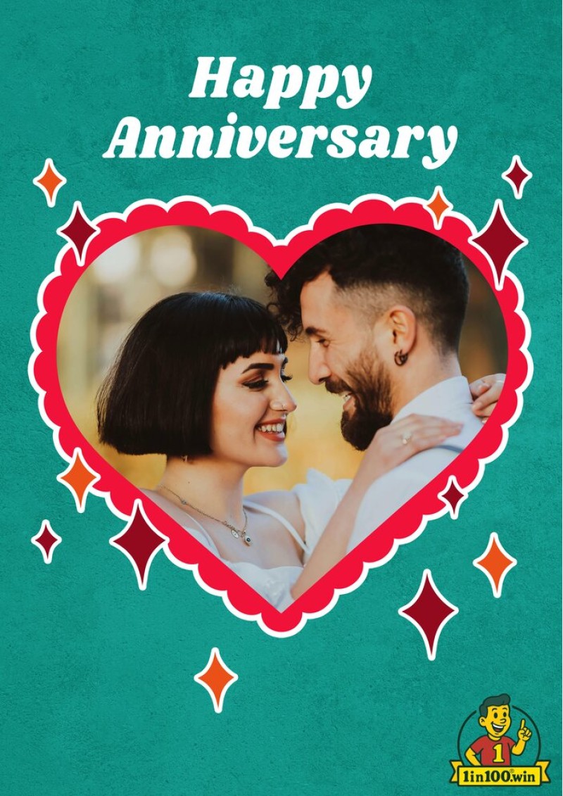 Anniversary Heart Photo