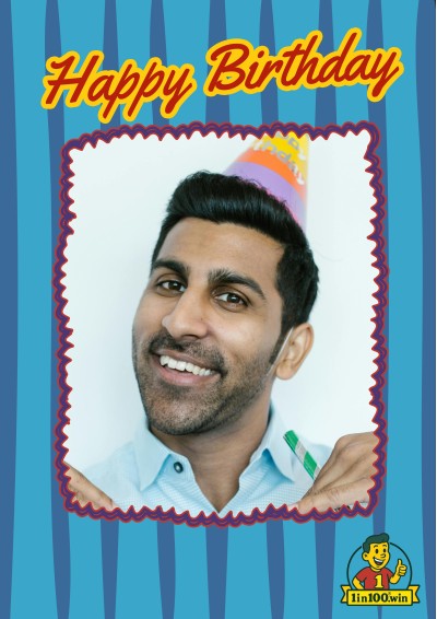 Birthday Stripes Photo