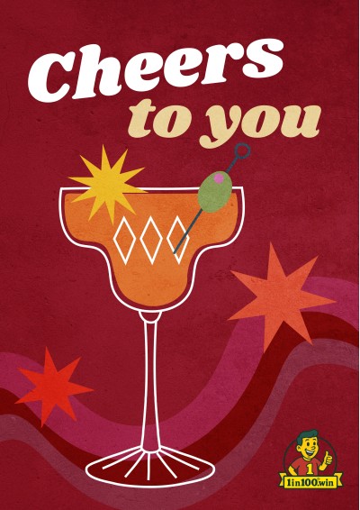 Birthday Retro Cocktail