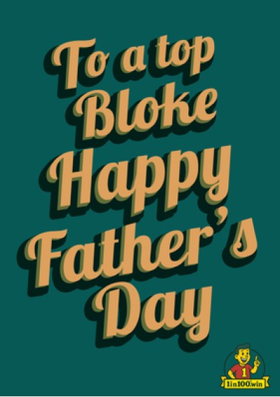 Father Day Top Bloke