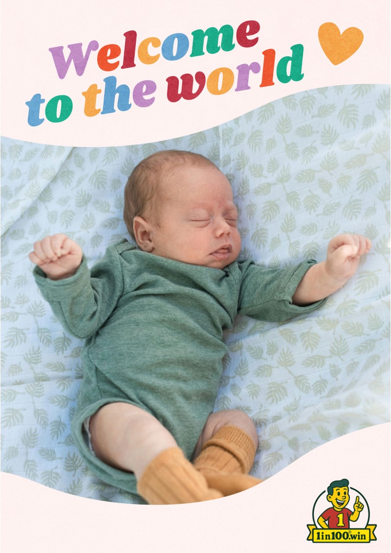 New Baby Welcome Photo