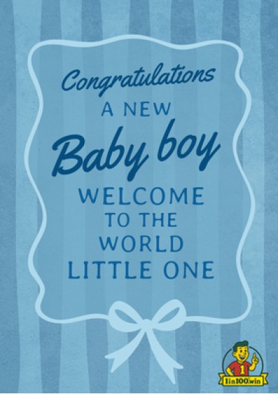 New Baby Blue Stripes