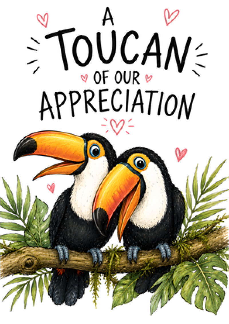 A Toucan Of Our Appreciation