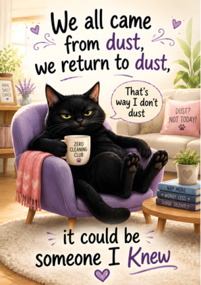 Came From Dust, Return To Dust (Cat)
