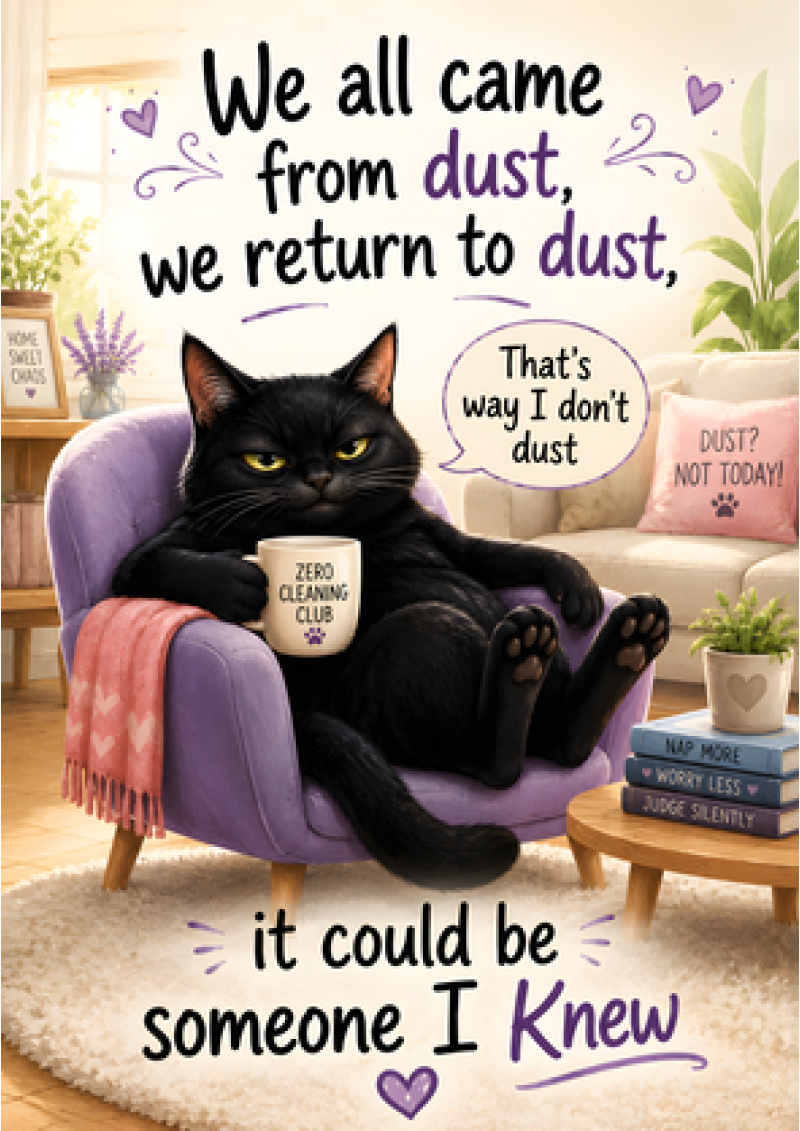 Came From Dust, Return To Dust (Cat)