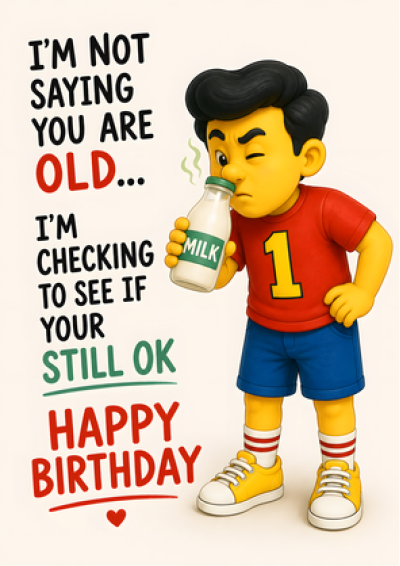 Checking if You're Still OK (Milk)