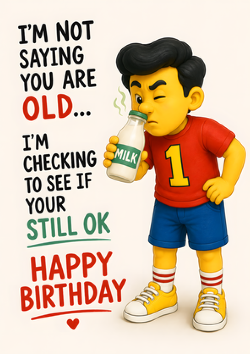 Checking if You're Still OK (Milk)