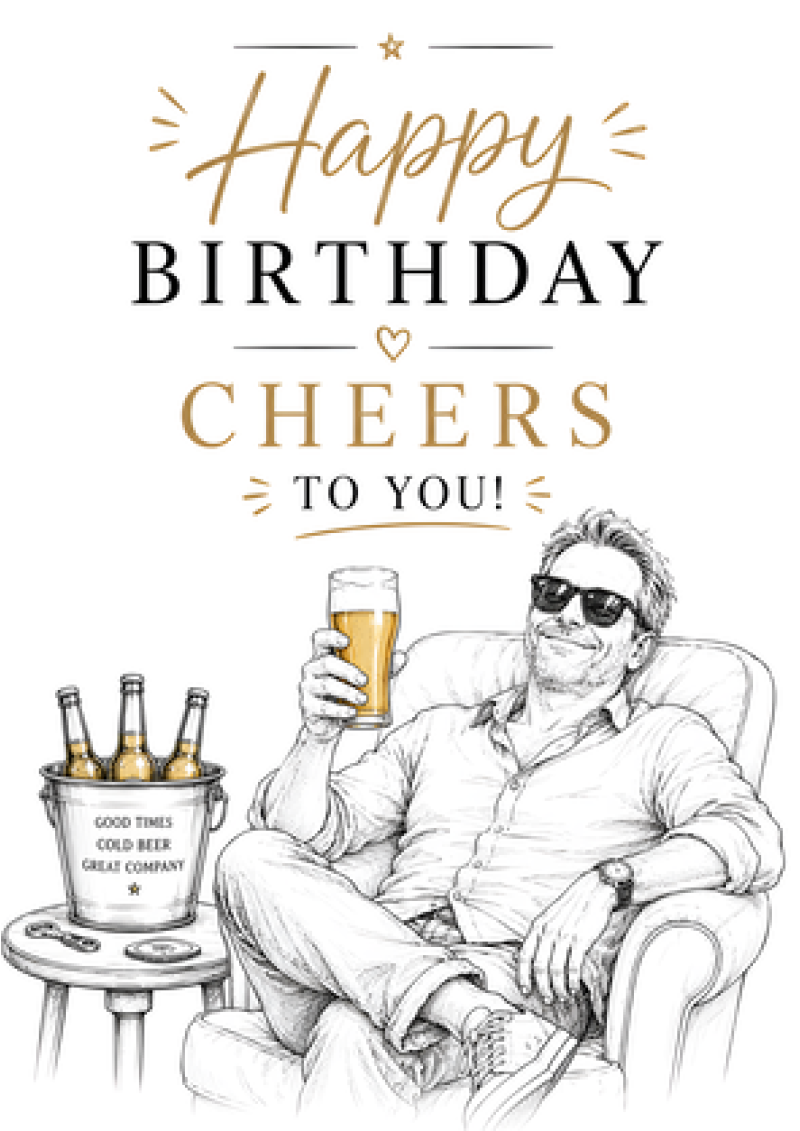 Cheers to You (Man & Beer)