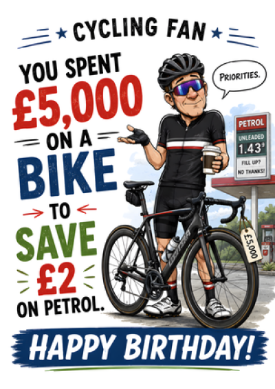 Cycling Fan – £5,000 Bike