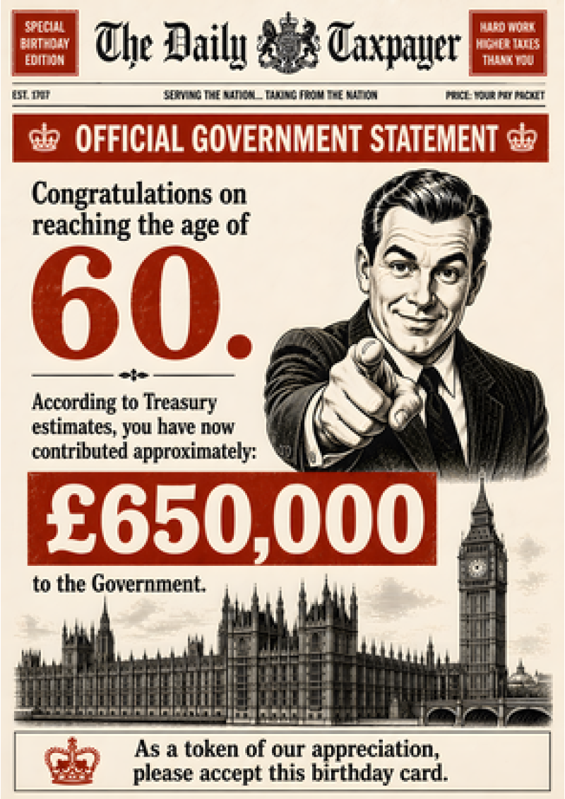 The Daily Taxpayer — 60th Birthday