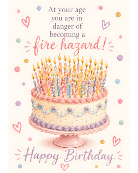 At Your Age — Fire Hazard!