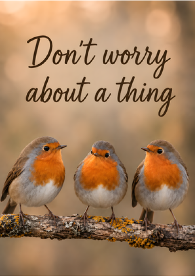 Don't Worry About A Thing (Robins)