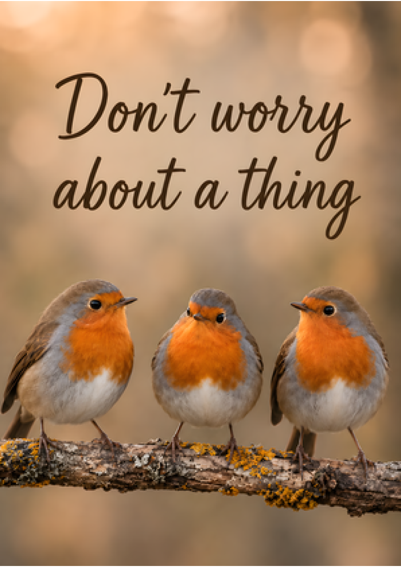 Don't Worry About A Thing (Robins)