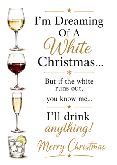Dreaming of a White Christmas (Wine)