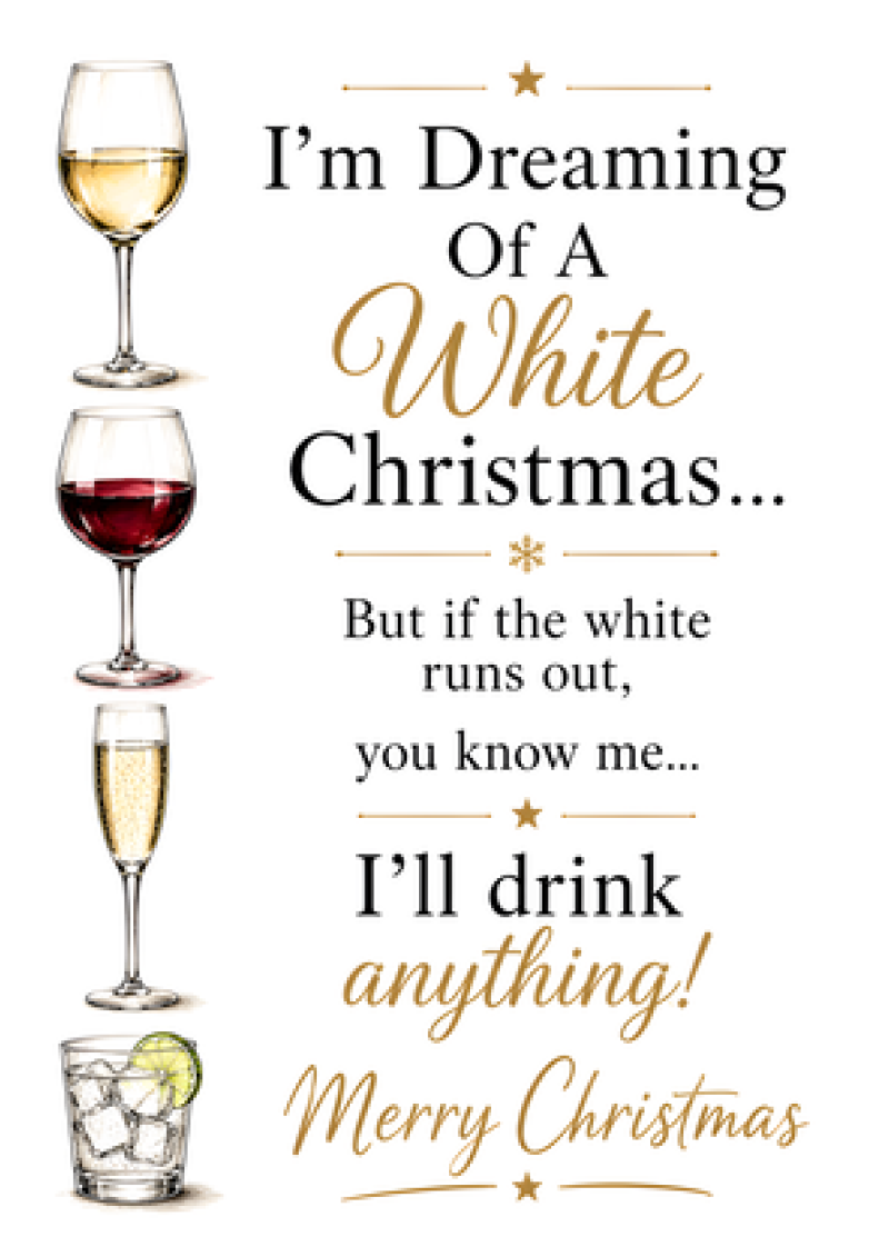 Dreaming of a White Christmas (Wine)