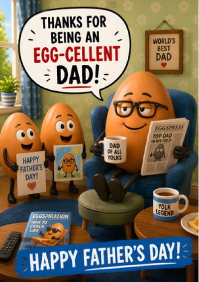 Egg-cellent Dad (Father's Day)