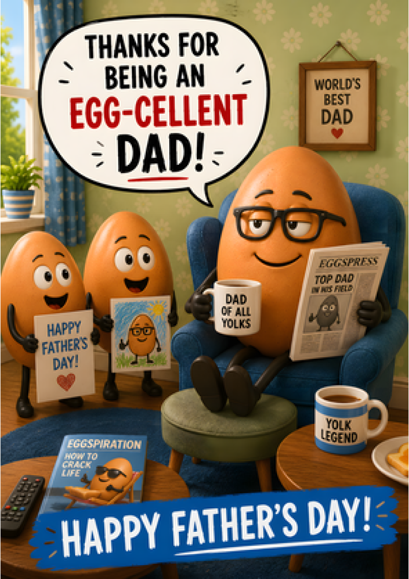 Egg-cellent Dad (Father's Day)