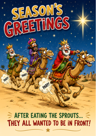 Farting Camels Christmas