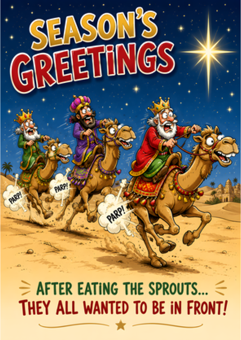 Farting Camels Christmas