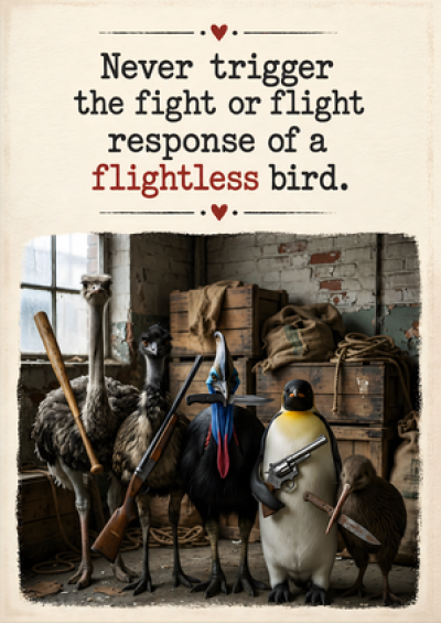 Flightless Bird (Fight or Flight)