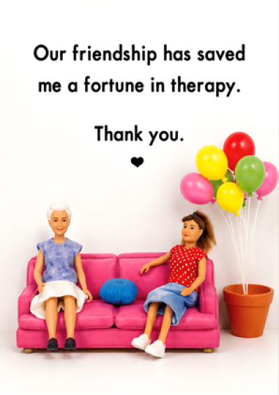 Friendship Saved Me a Fortune in Therapy