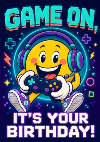 Game On, It's Your Birthday