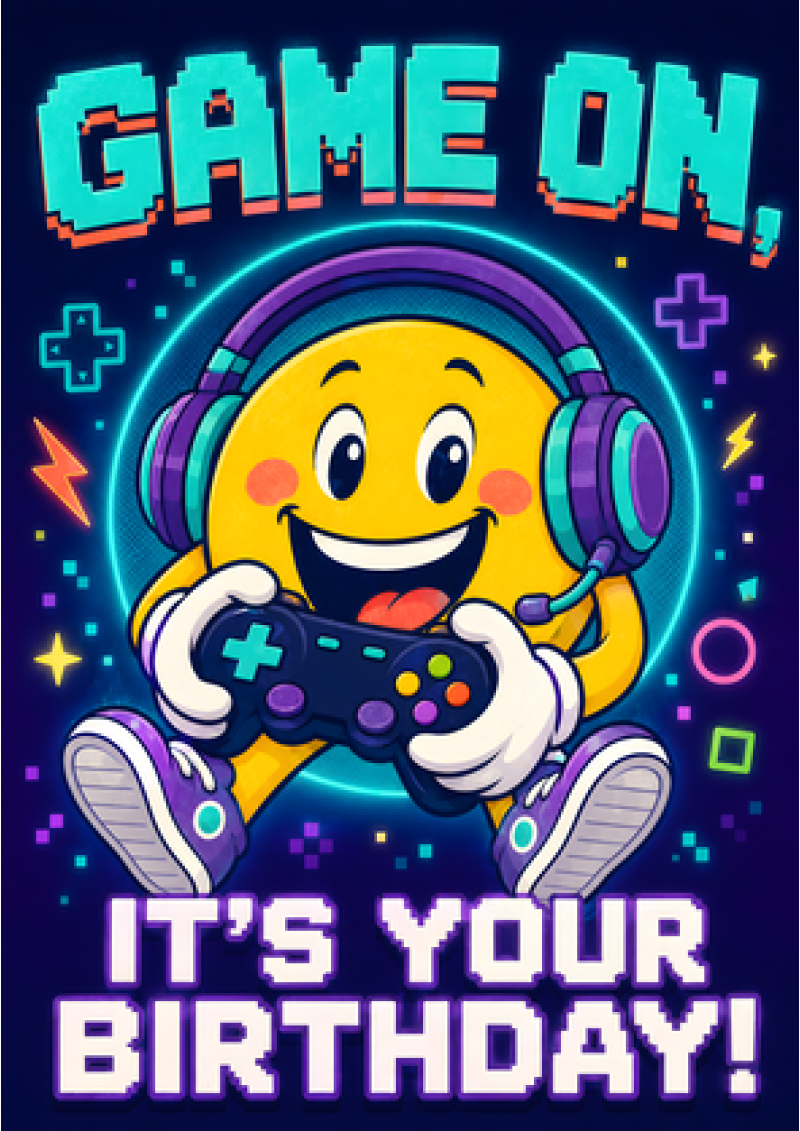 Game On, It's Your Birthday
