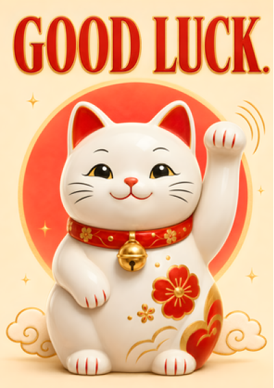 Good Luck (Lucky Cat)