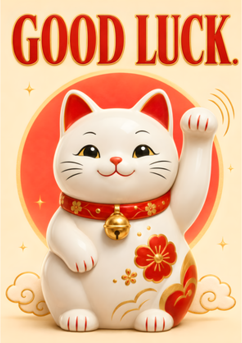 Good Luck (Lucky Cat)