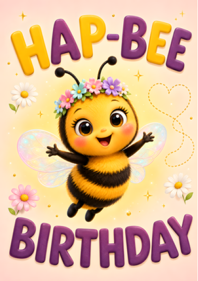Hap-Bee Birthday