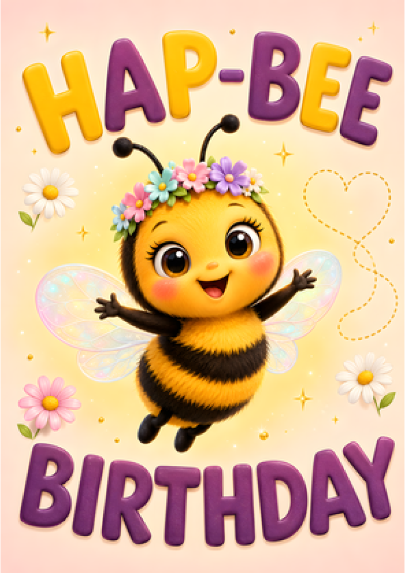 Hap-Bee Birthday