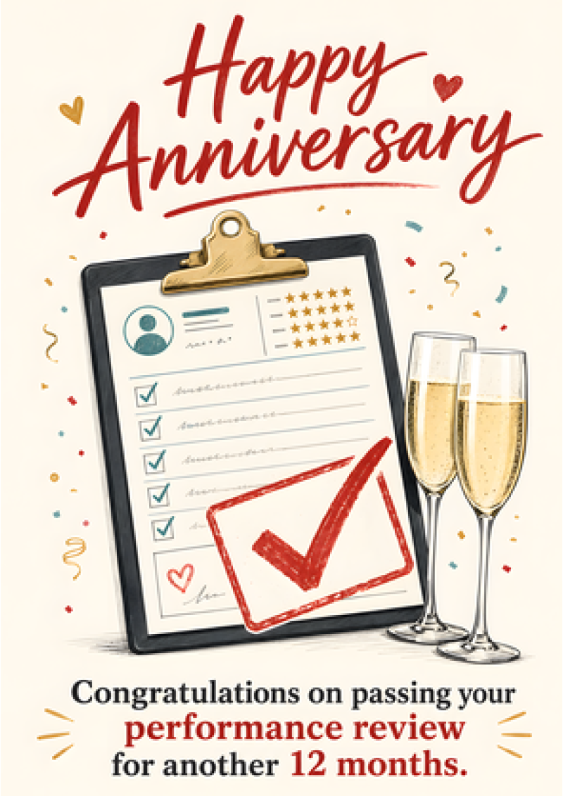 Happy Anniversary (Performance Review)