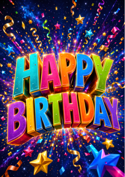 Happy Birthday (Cosmic Explosion)