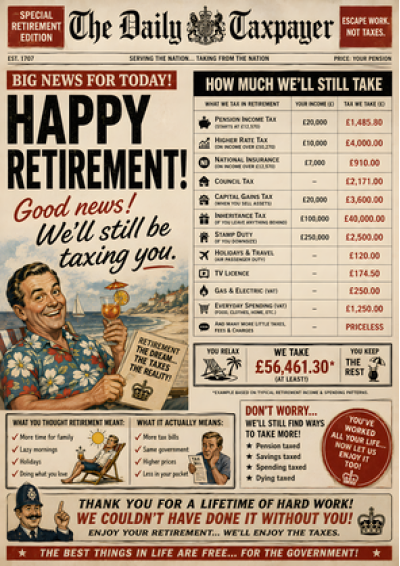 The Daily Taxpayer – Happy Retirement