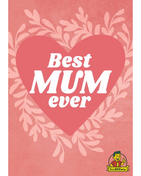 Best Mum Ever Card