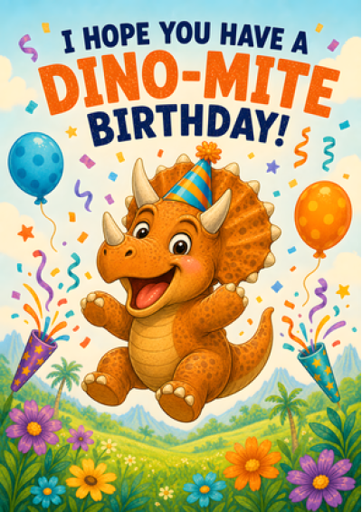 Dino-Mite Birthday