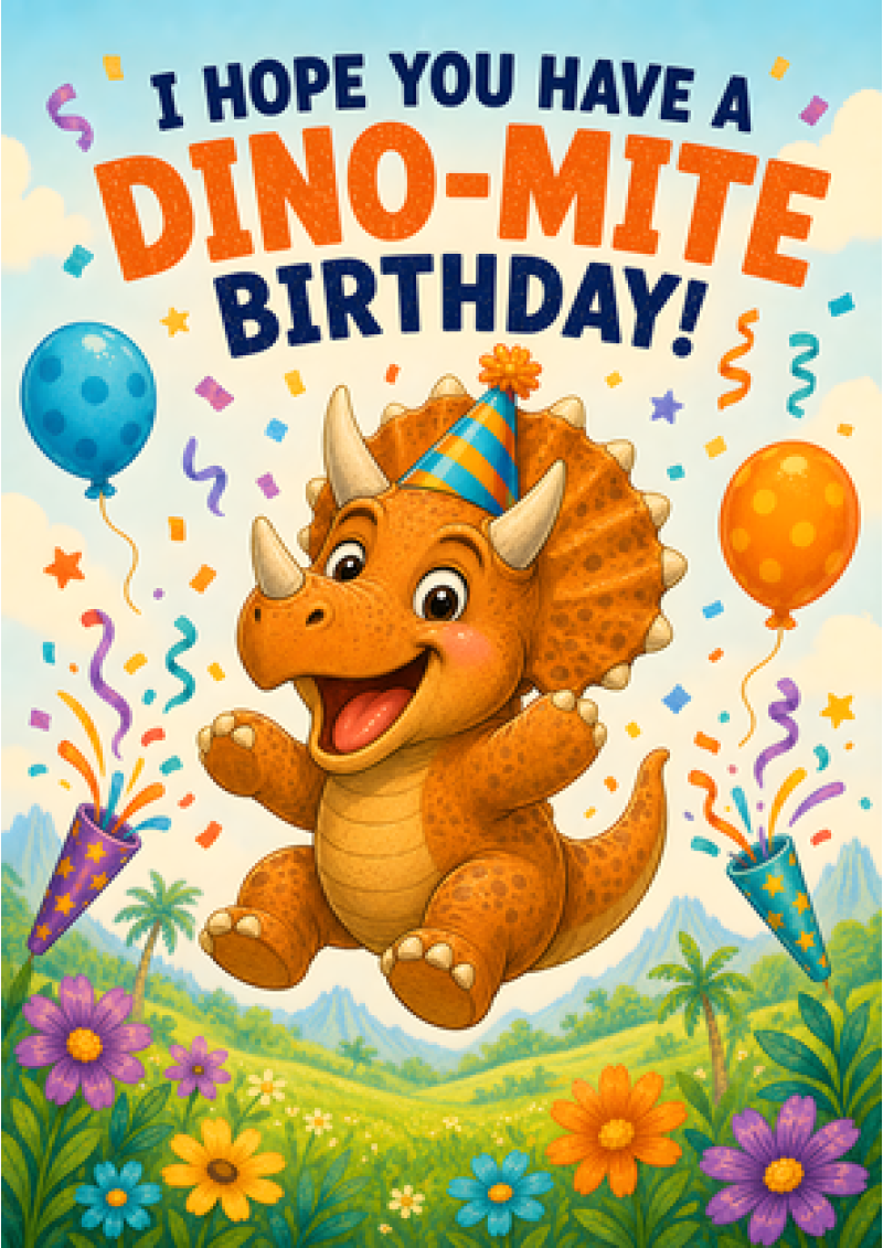 Dino-Mite Birthday
