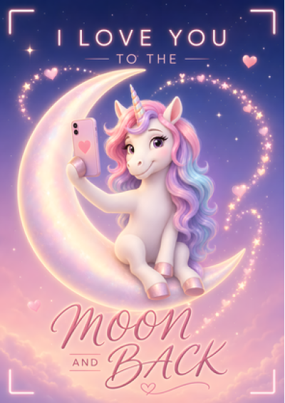 To The Moon And Back (Unicorn)