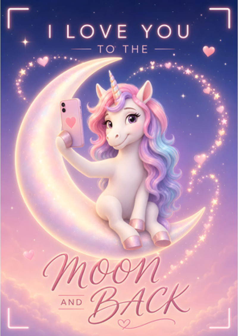 To The Moon And Back (Unicorn)