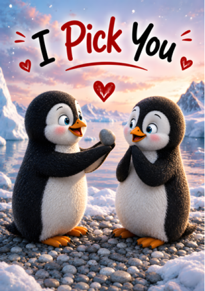 I Pick You Penguins
