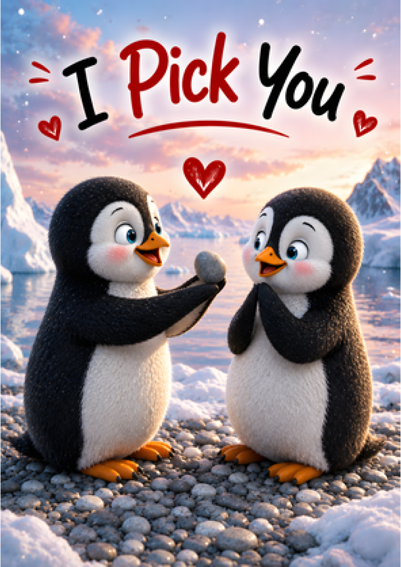 I Pick You Penguins