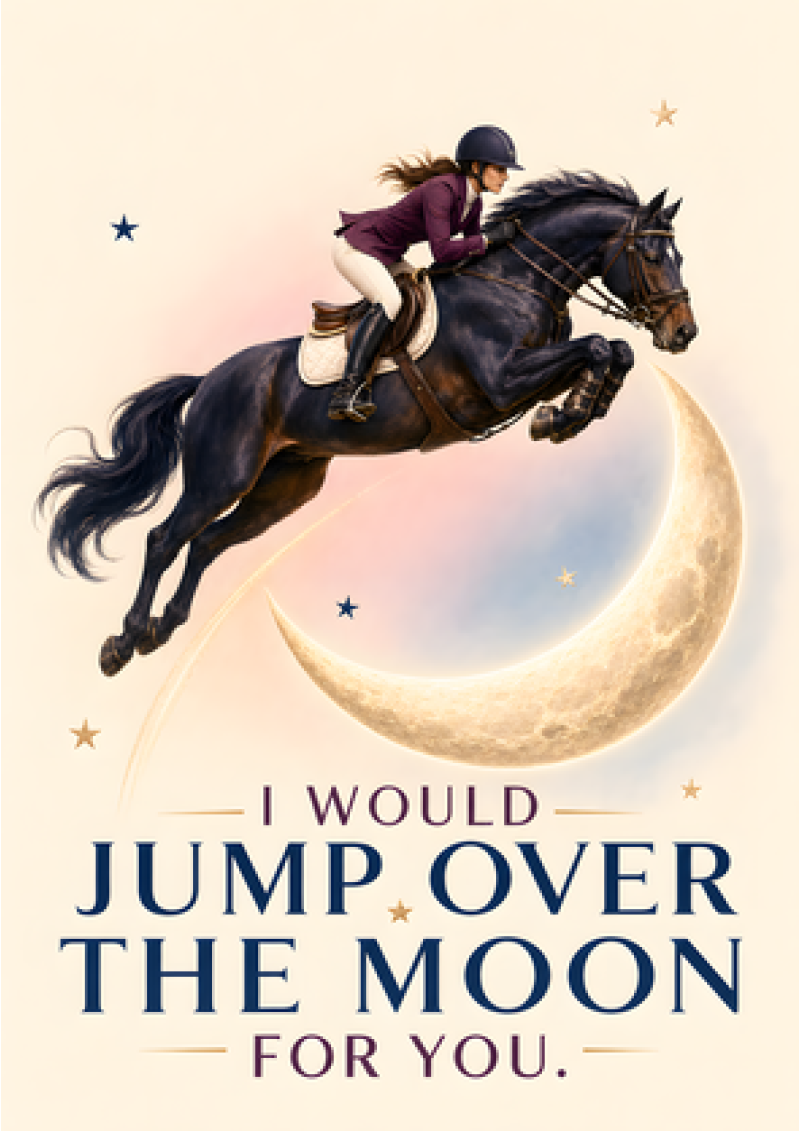 I Would Jump Over The Moon For You