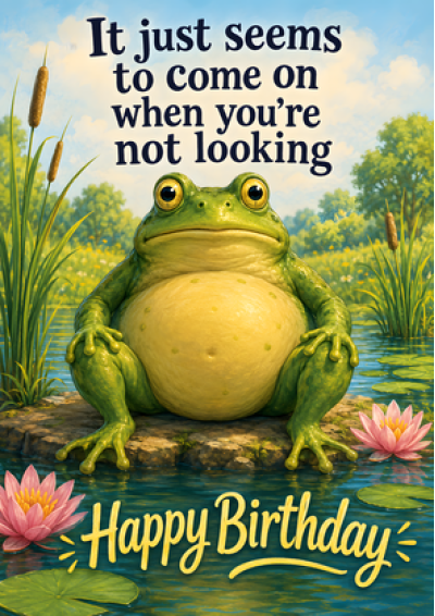 It Just Seems To Come On (Frog)