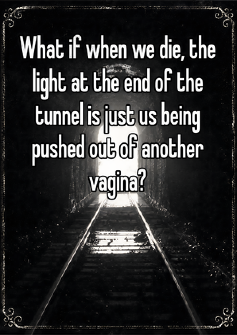 The Light at the End of the Tunnel