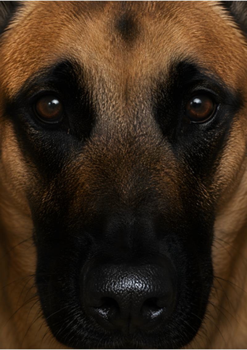 Belgian Malinois Portrait