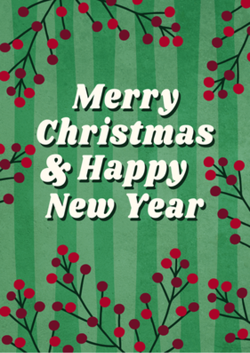 Merry Christmas & Happy New Year