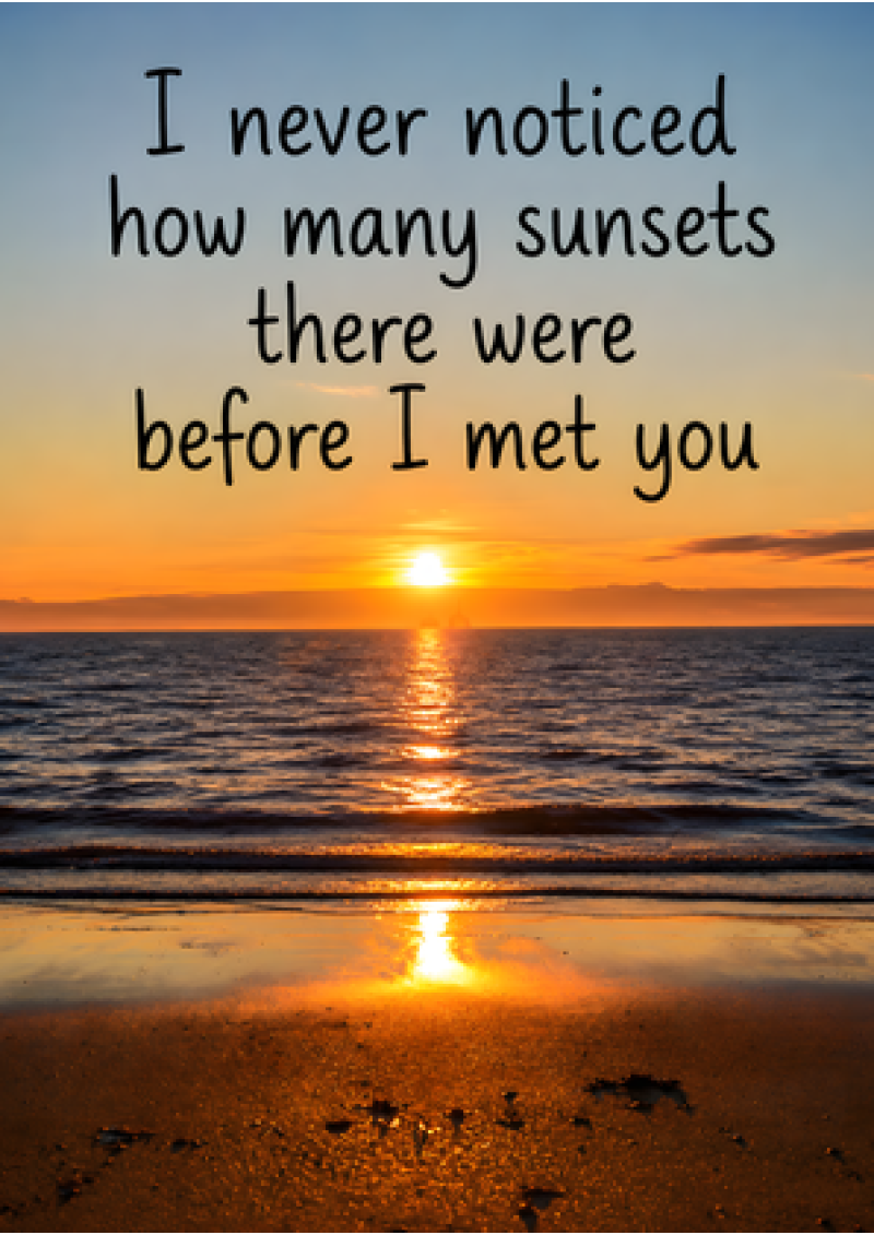 Sunsets Before I Met You