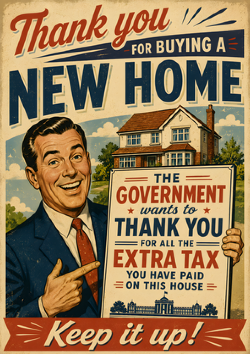 New Home Tax Man Thank You