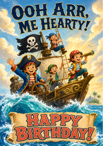 Ooh Arr, Me Hearty